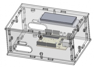 Electronics box